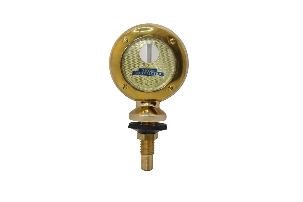 Motometer- Brass Plain Junior