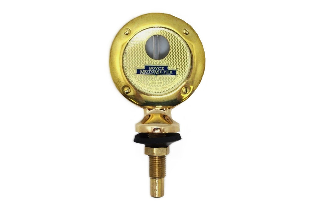 Motometer- Brass Plain Junior