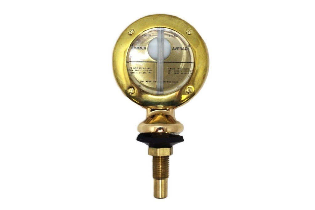 Motometer- Brass Plain Junior