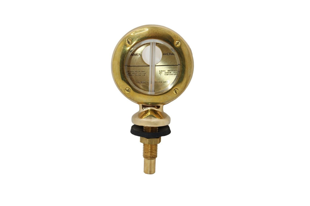 Motometer- Brass Plain Junior