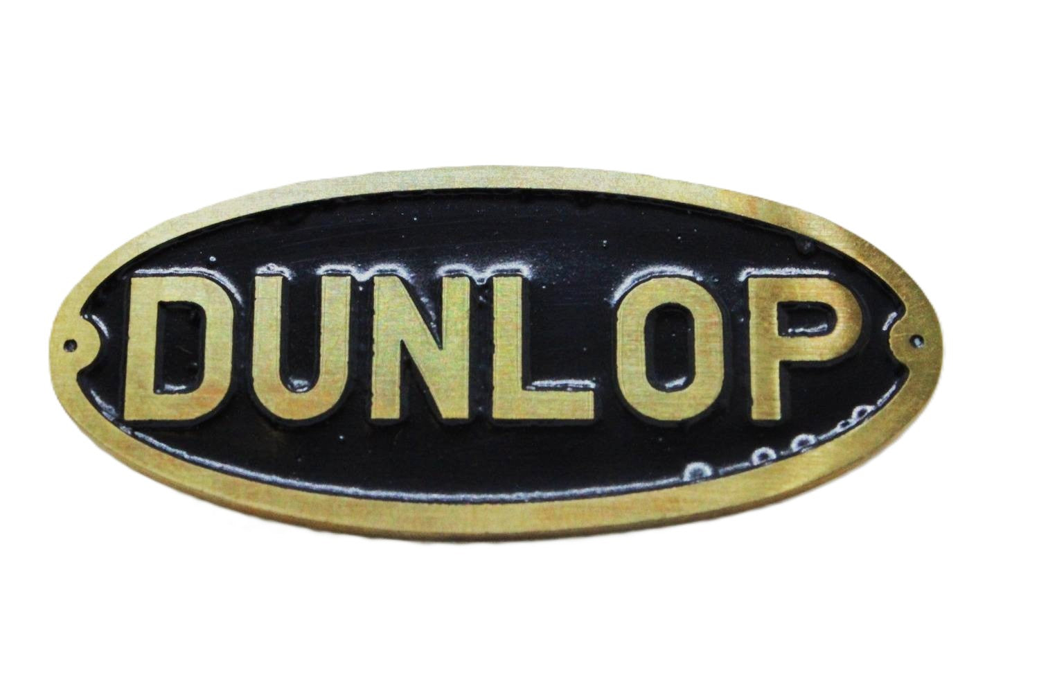 Dunlop Emblem Oblong