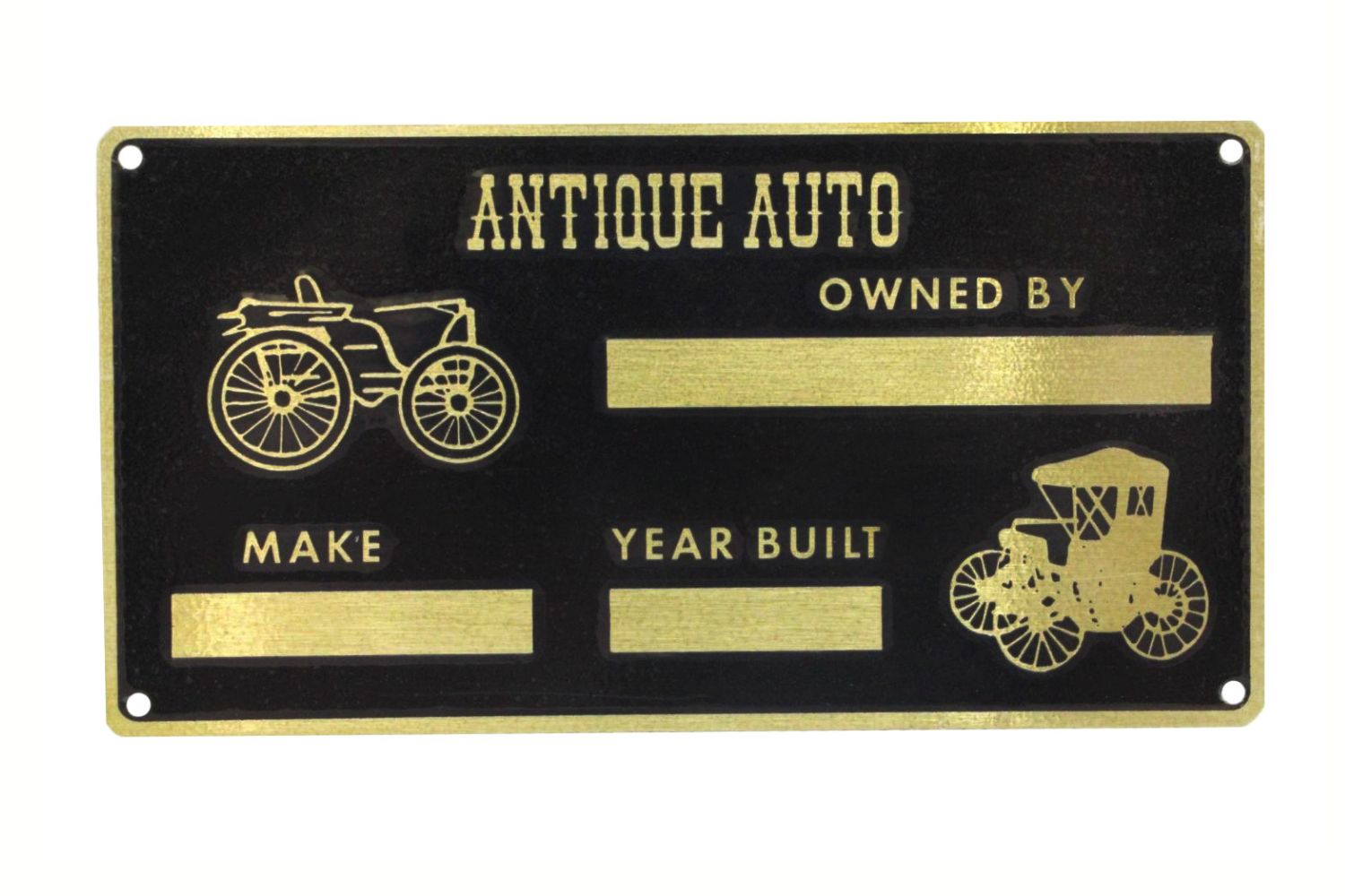 Owners Nameplate