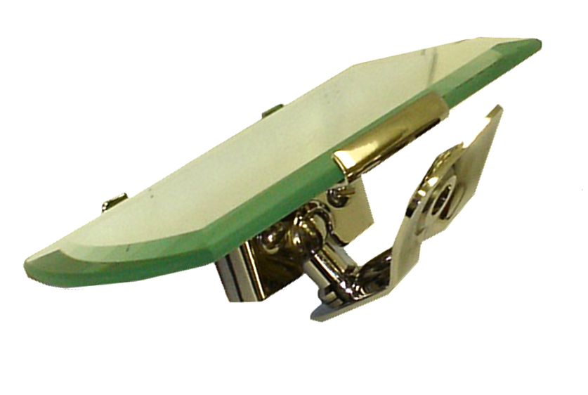 Rear View Mirror- Curved Mount