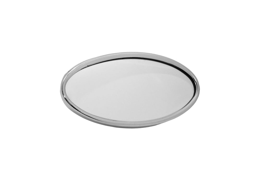 Rear View Mirror- Oval mirror head w/o bracket