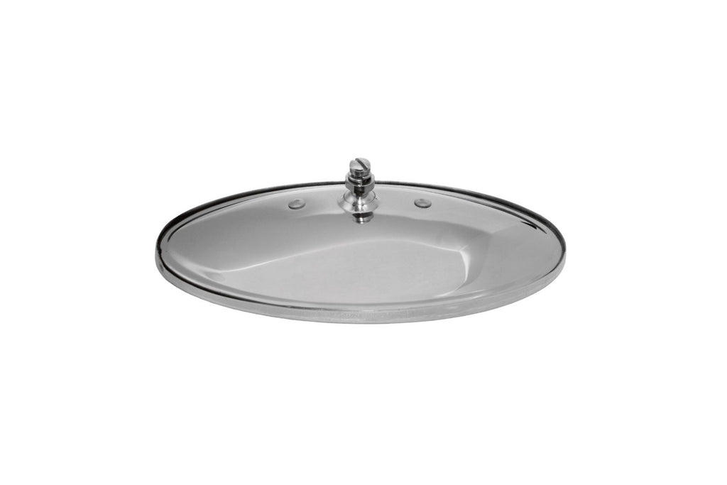 Rear View Mirror- Oval mirror head w/o bracket
