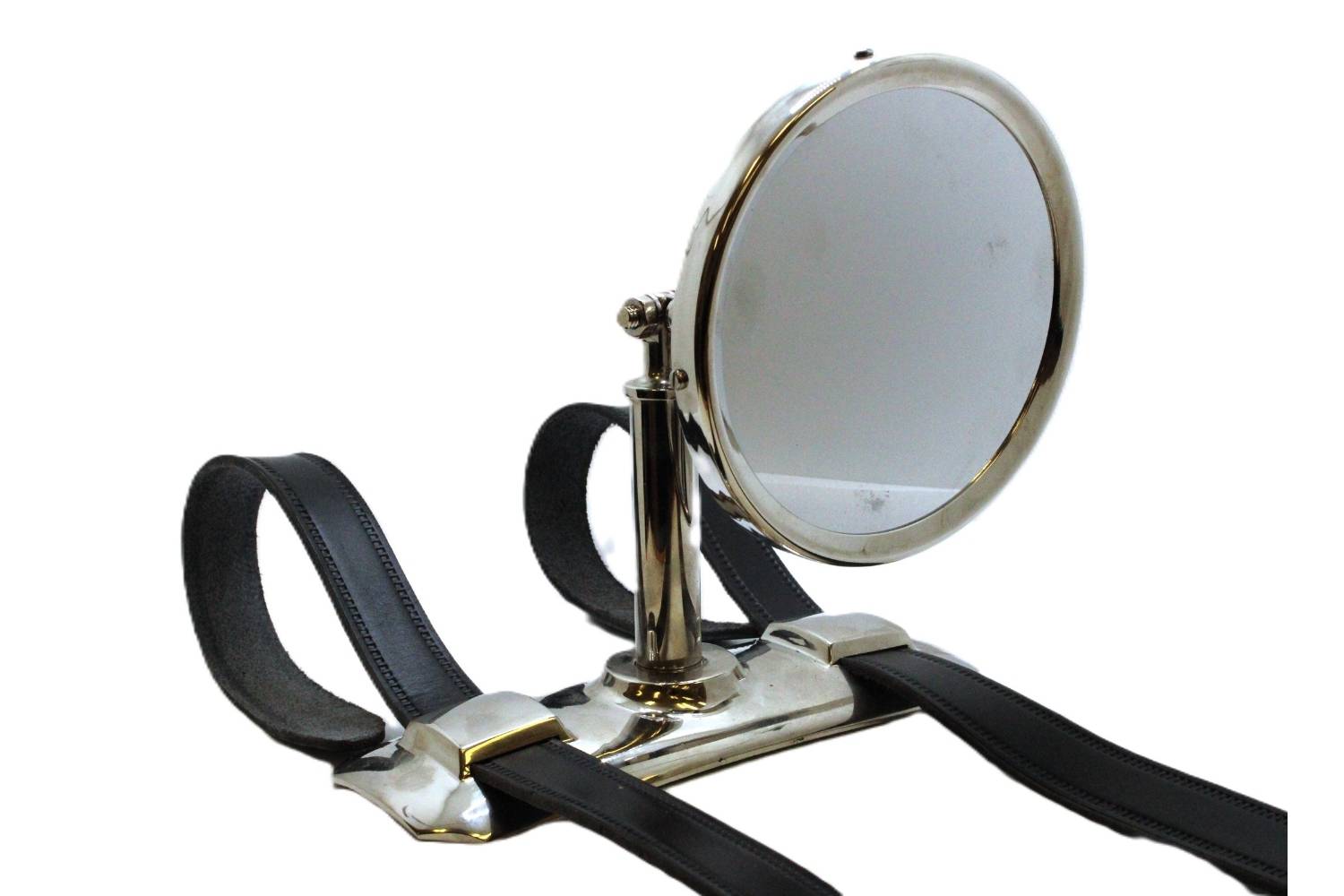 Deluxe Spare Tire Mounted with Flat Mirror