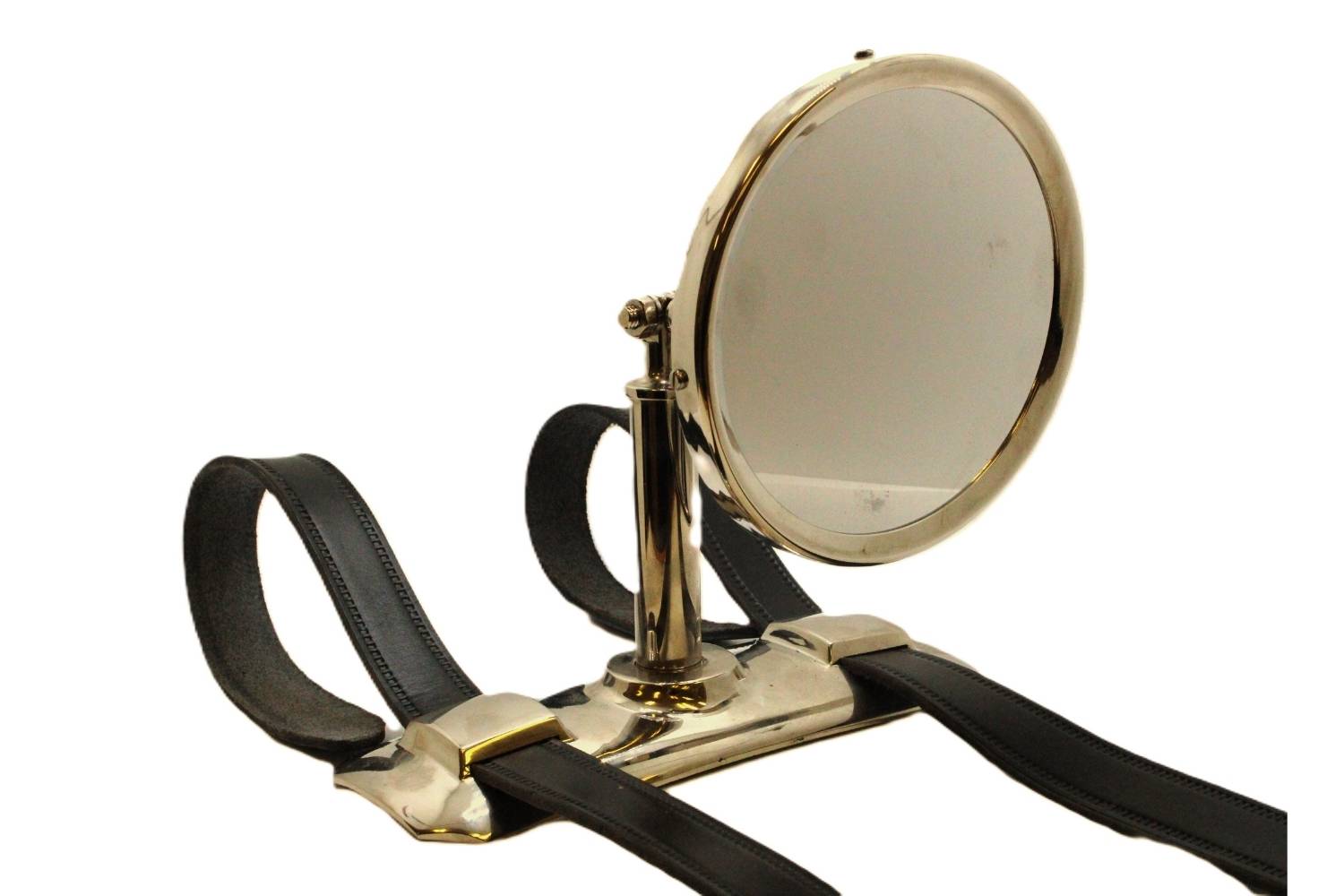Deluxe Spare Tire Mounted with Flat Mirror