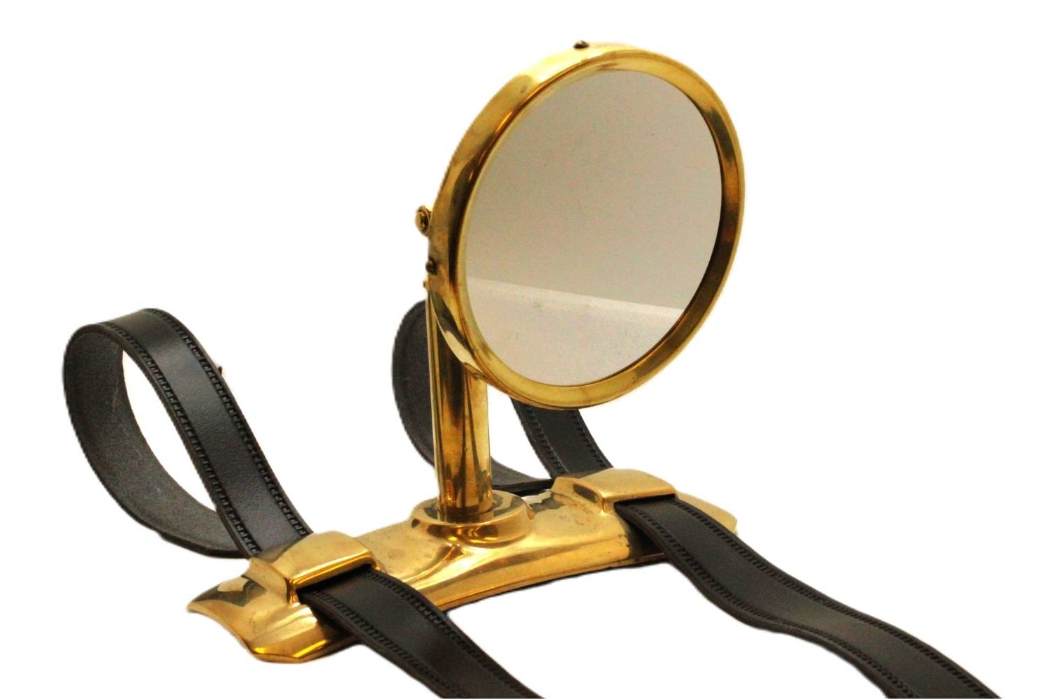 Deluxe Spare Tire Mounted with Flat Mirror