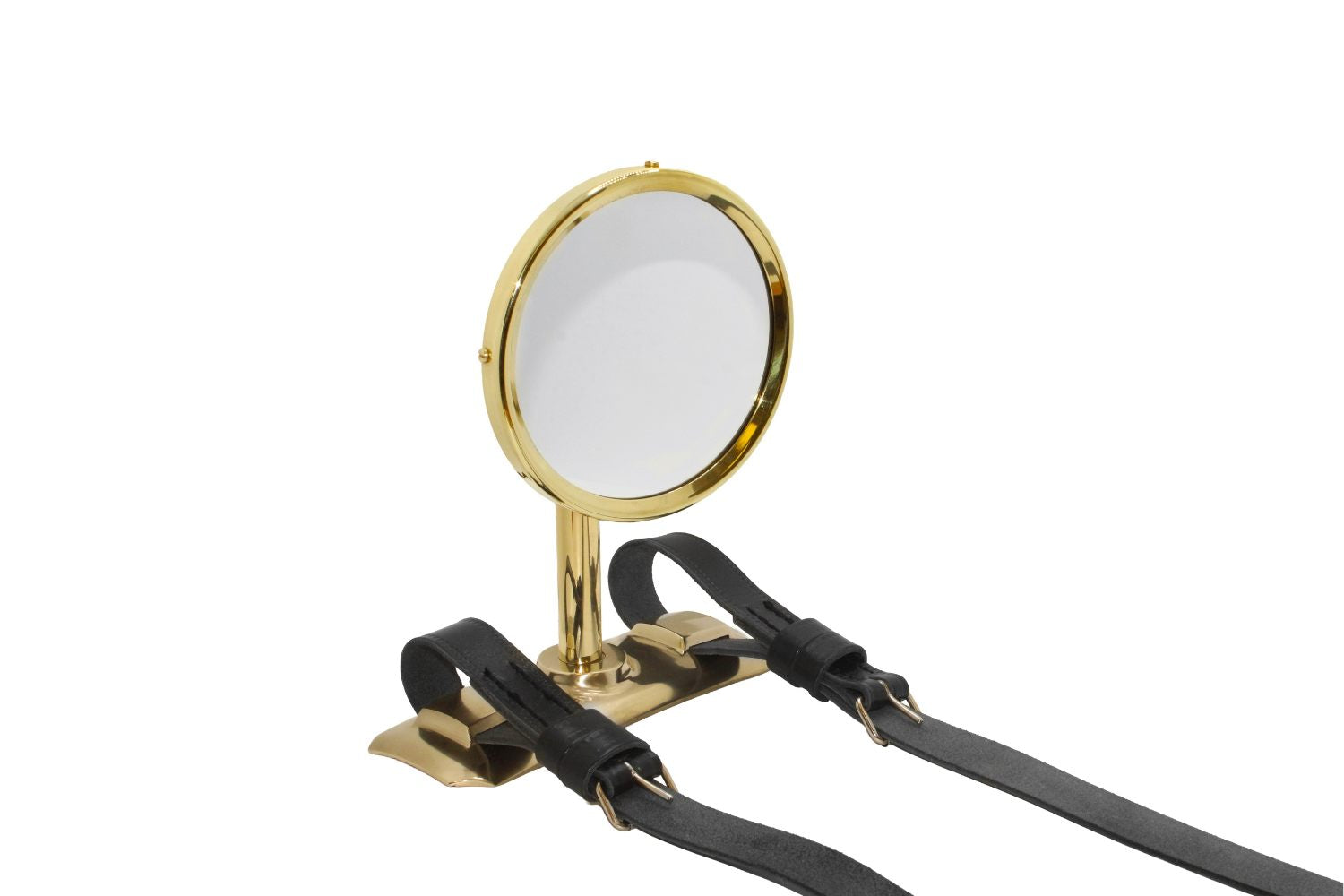 Deluxe Spare Tire Mounted with Flat Mirror