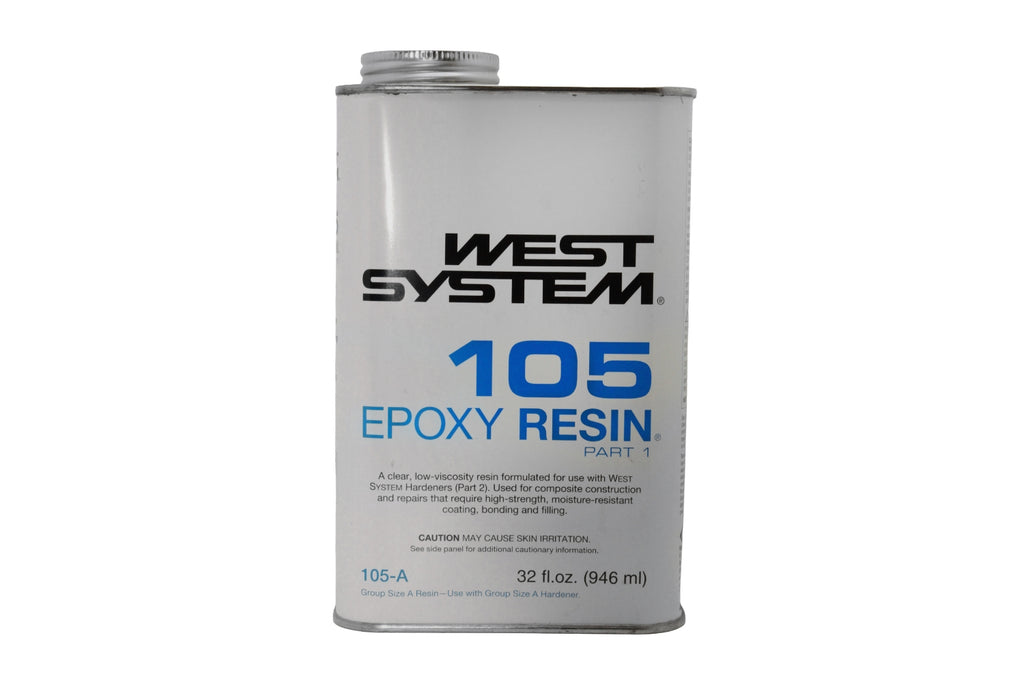 WEST SYSTEM Epoxy Wood Filler/Sealer Resin #105- 1 Quart