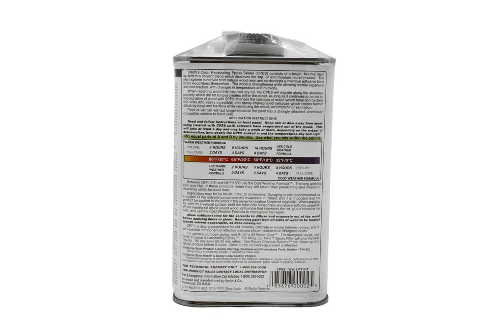 Smith and Company, CPES, Warm Weather Epoxy Sealer