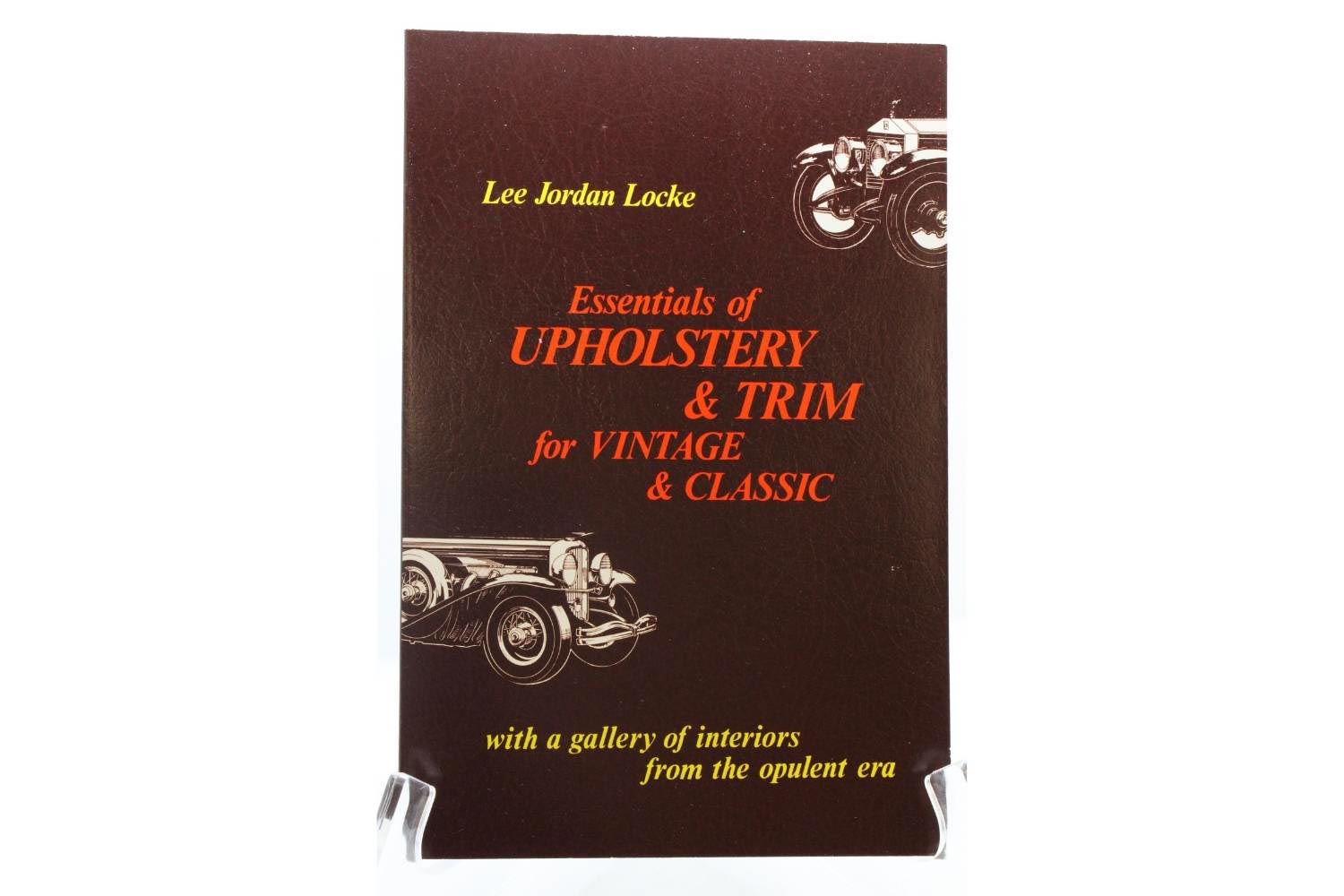 Essentials of Upholstery and Trim Book