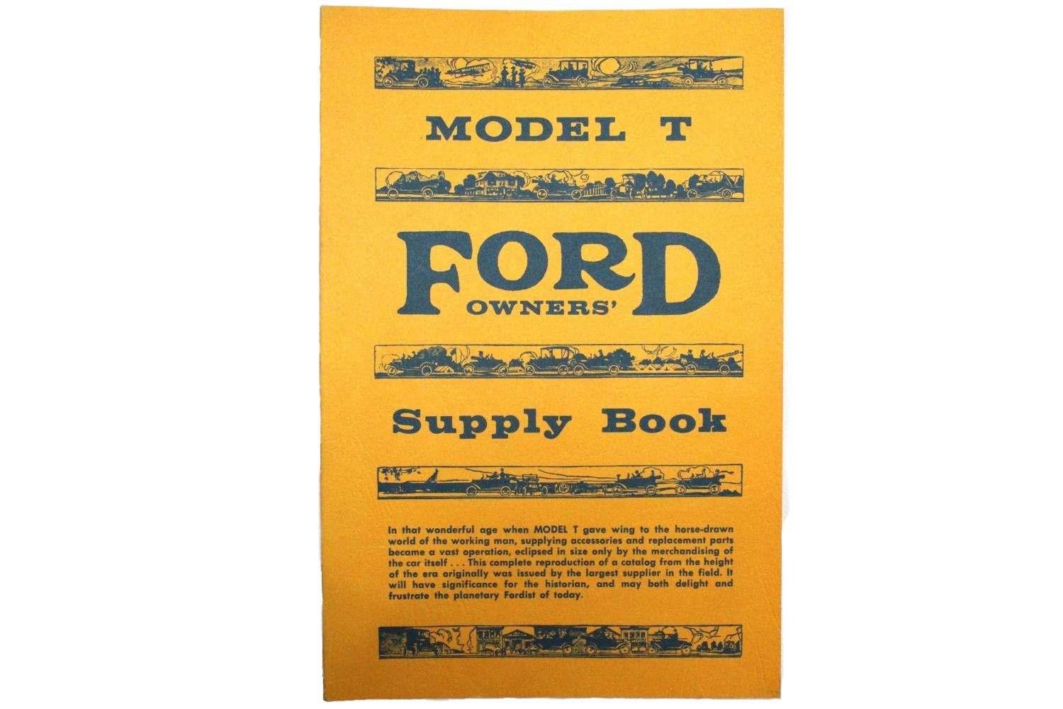 Model T Owner Supply Book