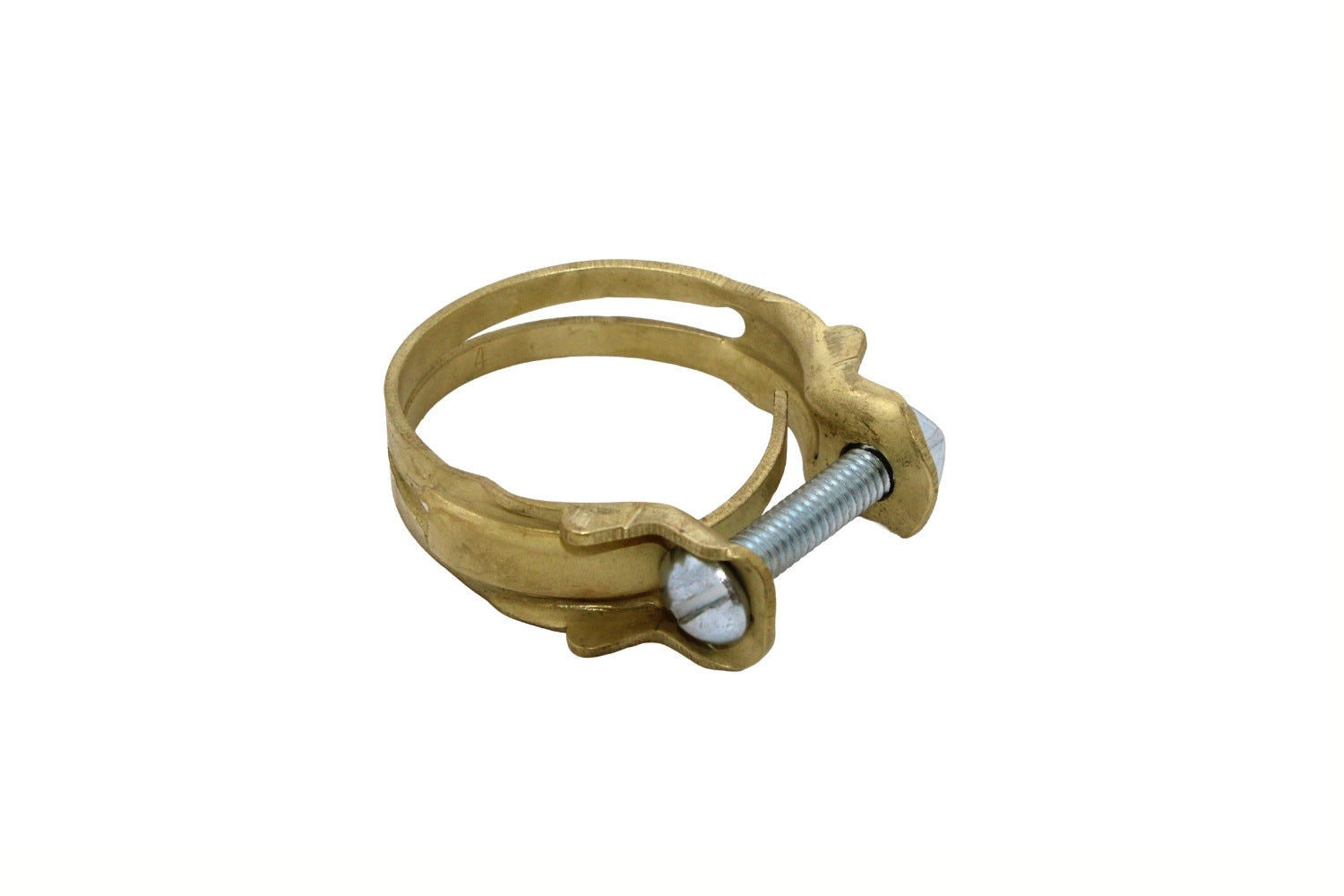 Heavy Duty Sherman Style Brass Hose Clamps