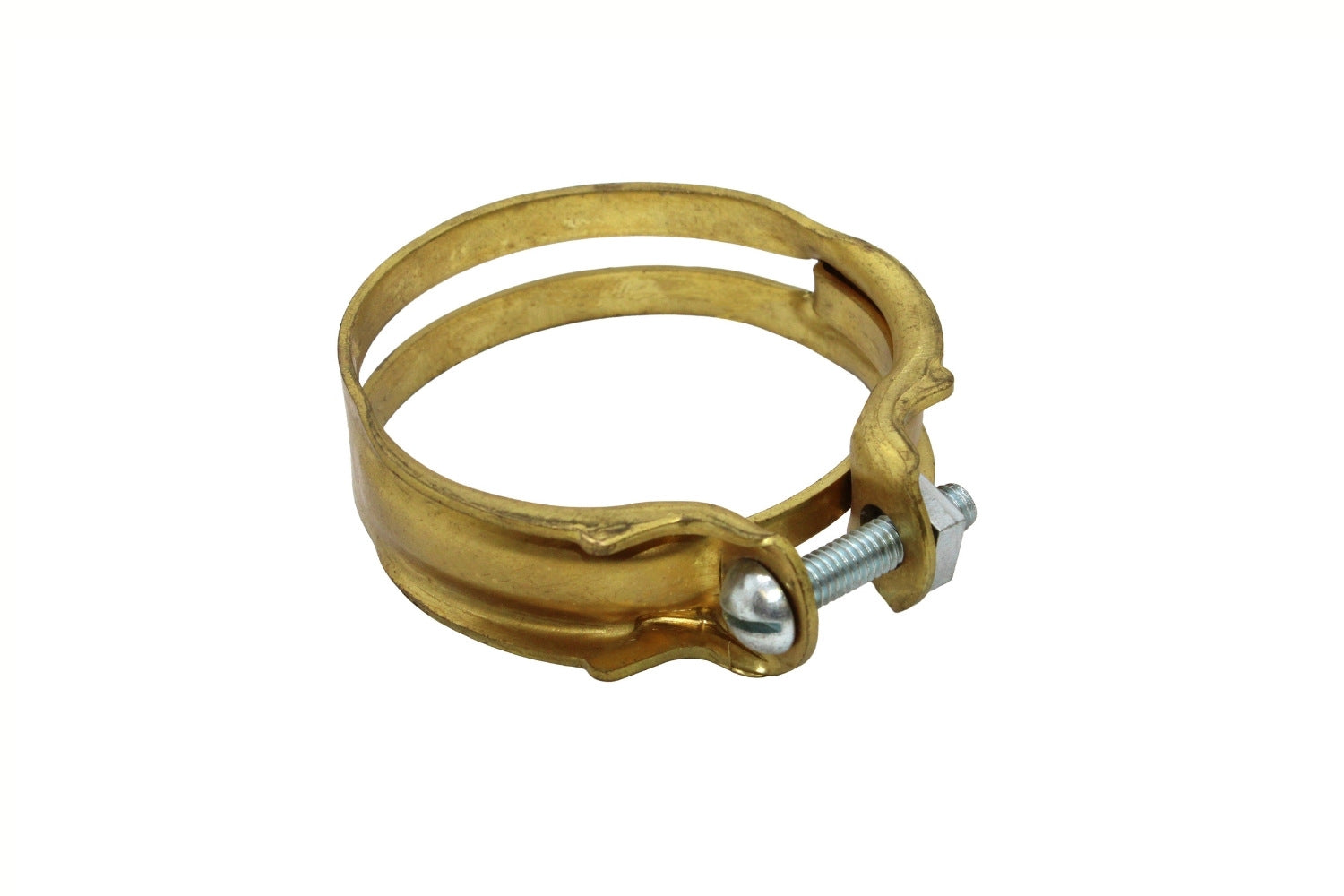 Genuine Heavy Duty Sherman Brass Hose Clamps - NOS