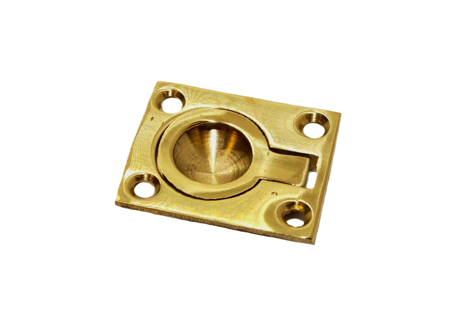 Flush Brass Ring Pull