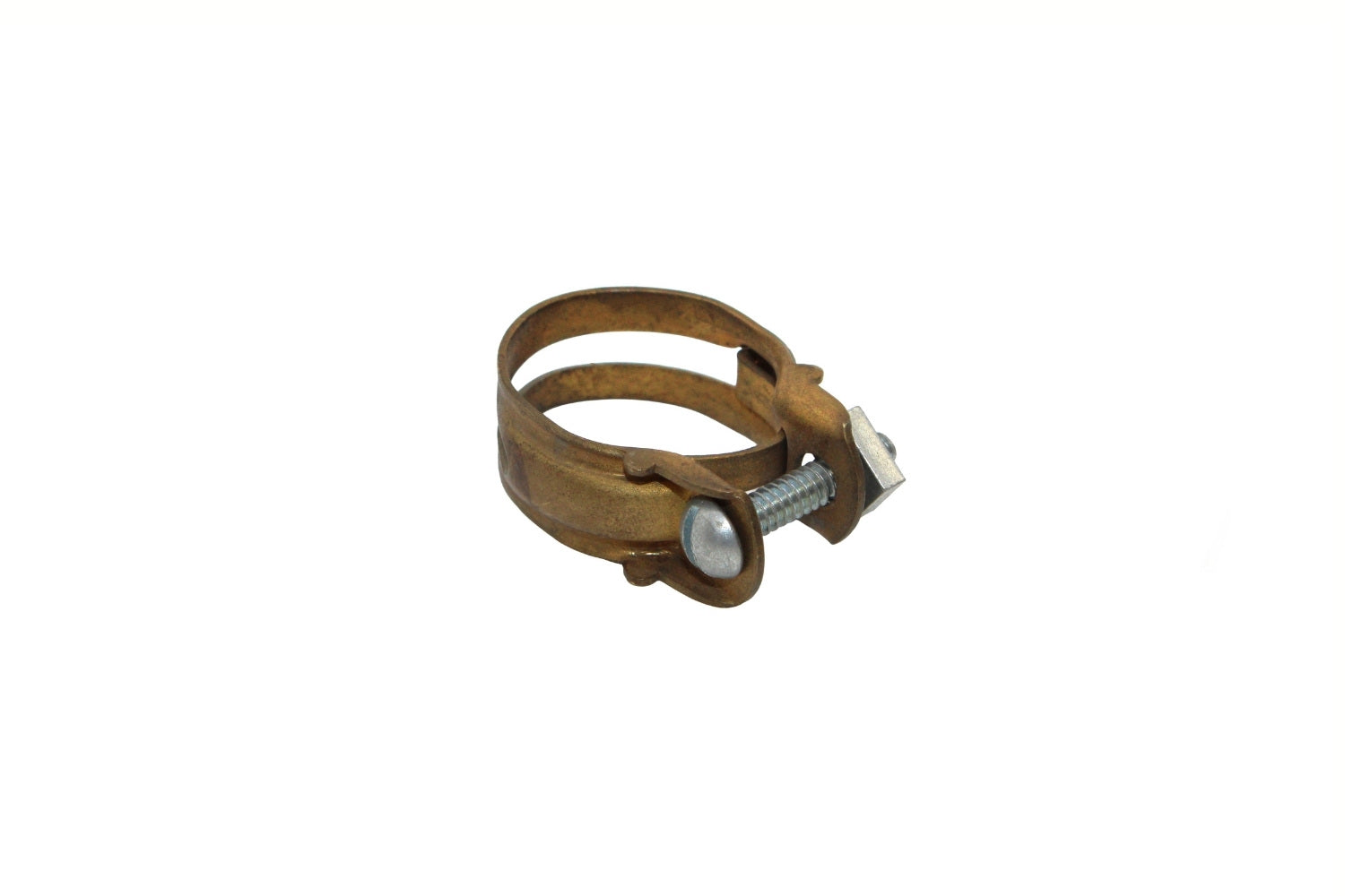 Genuine Heavy Duty Sherman Brass Hose Clamps - NOS