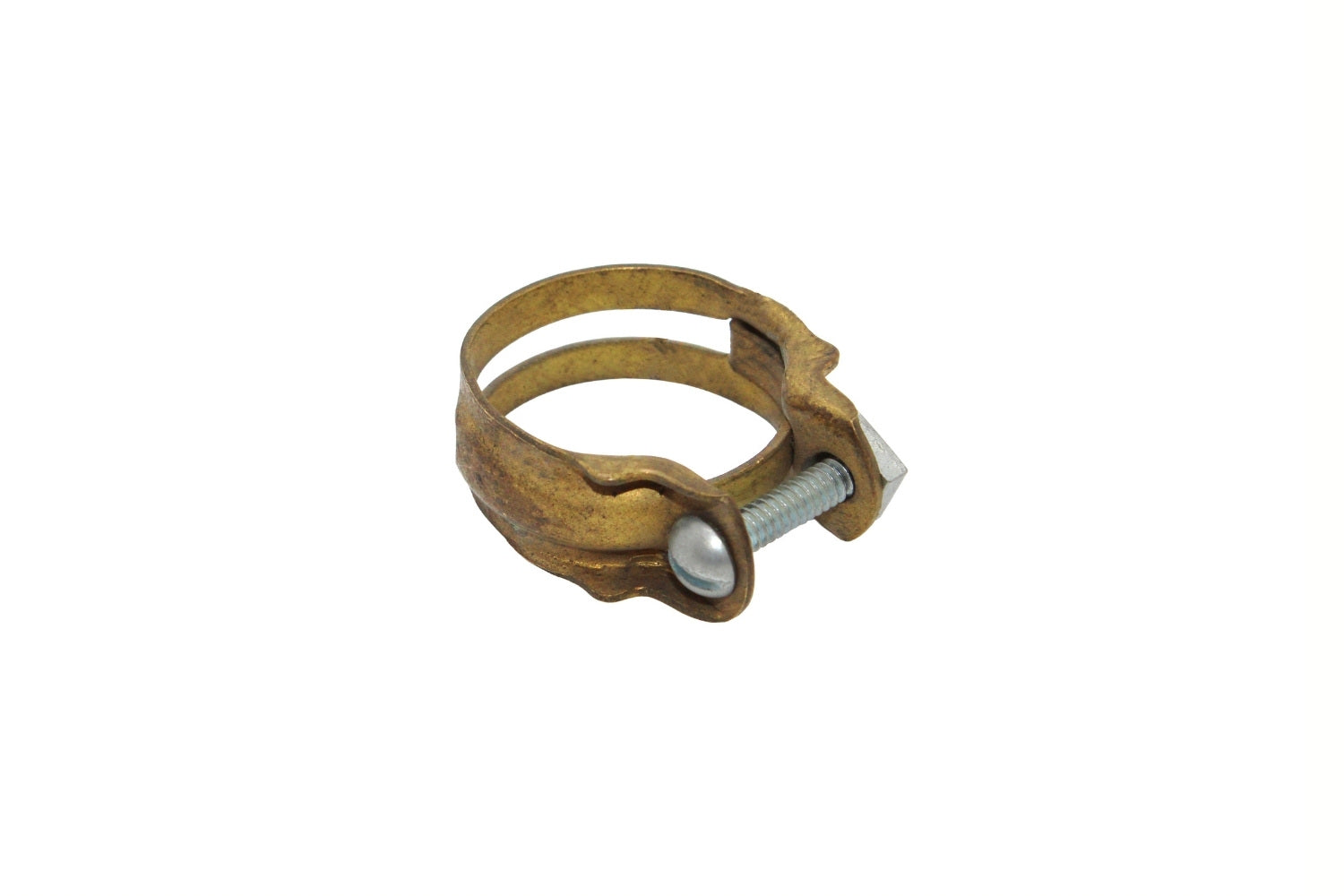Genuine Heavy Duty Sherman Brass Hose Clamps - NOS