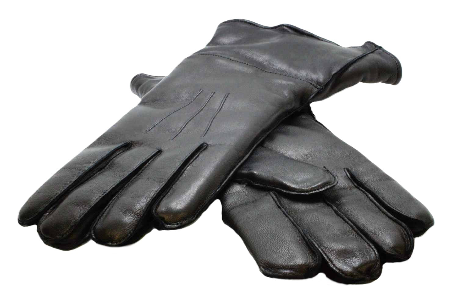 Brown Leather Gauntlets