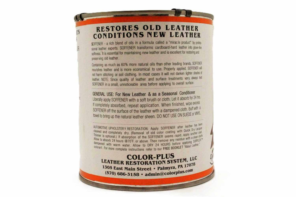 Color Plus Soffener- Original Formula Leather Conditioner