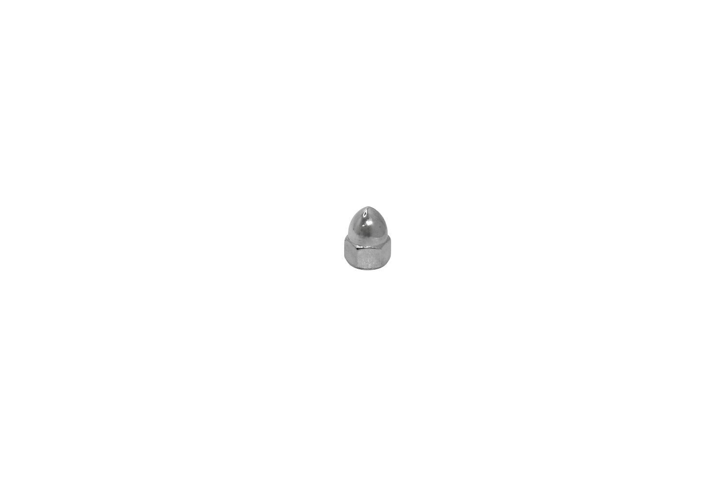 High Crown Nuts-Chrome