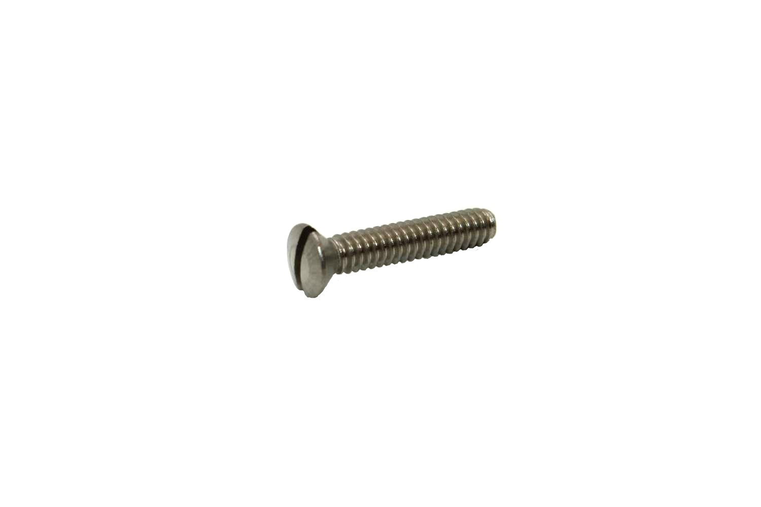 Machine Screw Oval Head - Stainless - #1/4-20