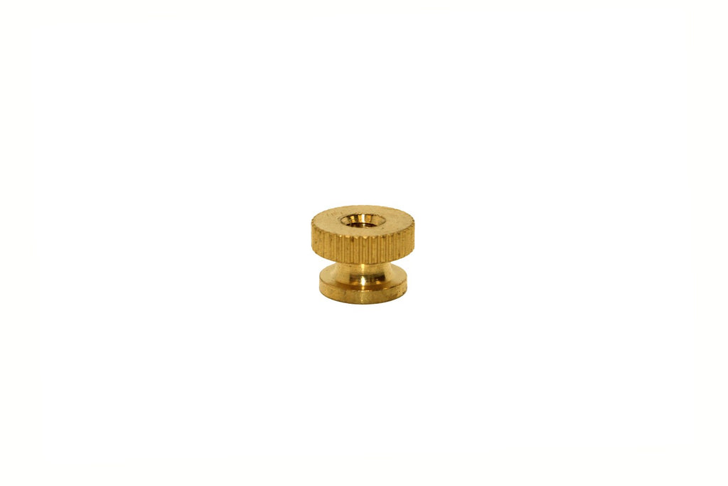 Knurled Brass Nuts