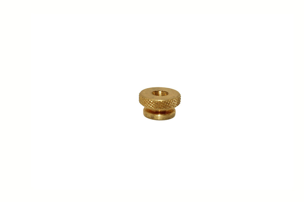 Knurled Brass Nuts