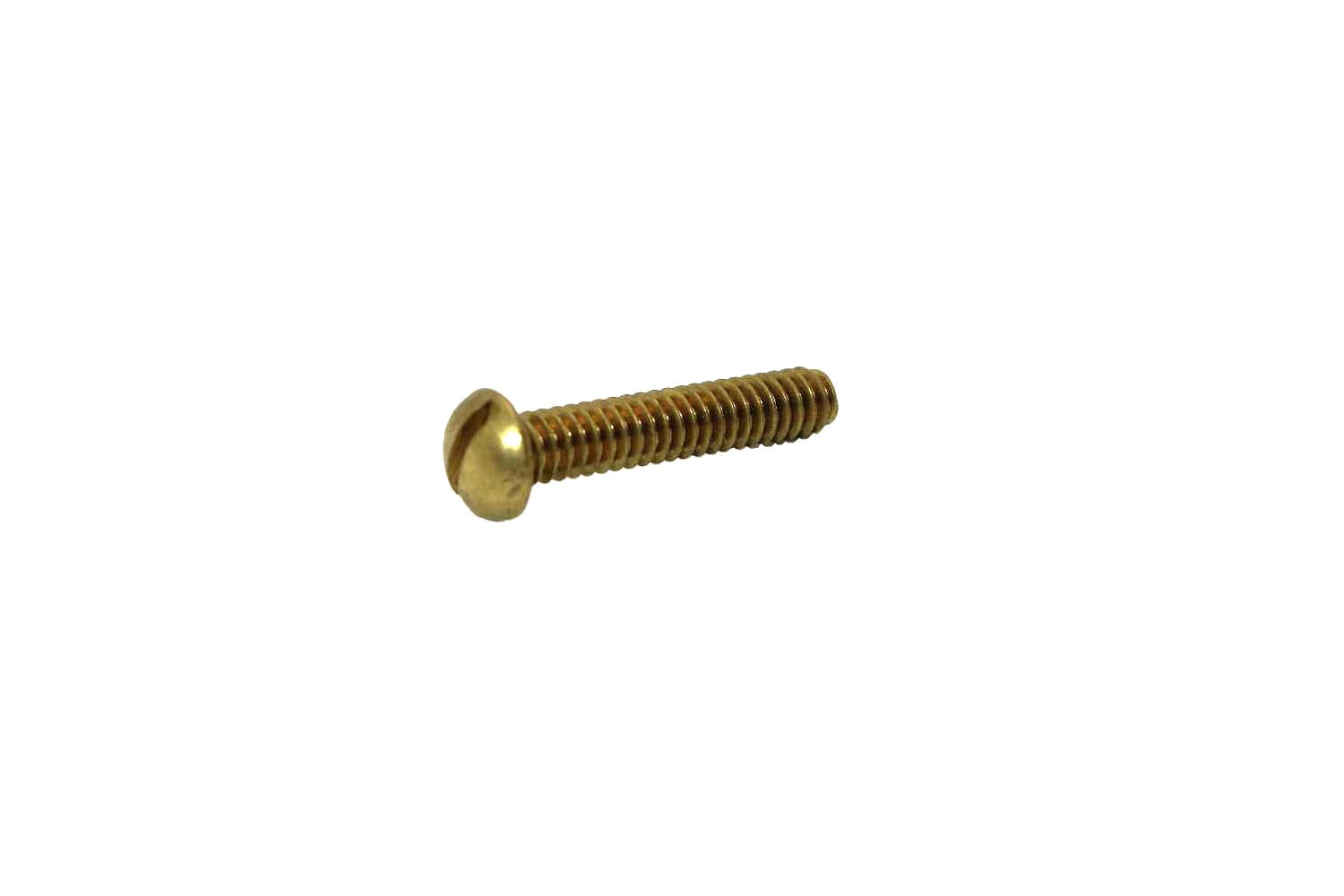 Machine Screws Round Head Brass - #5/16-18