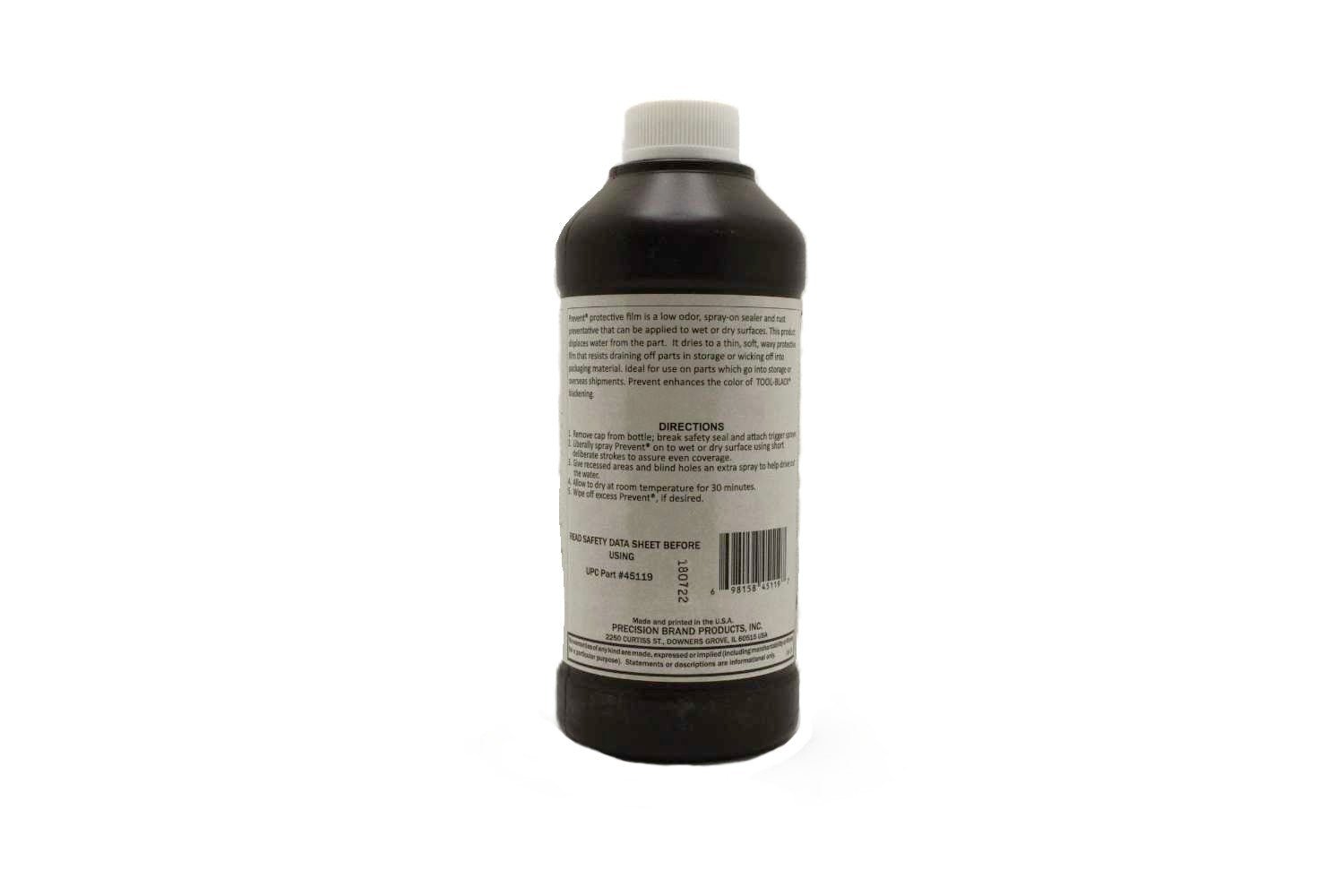 Black Oxide Aerosol Prevent