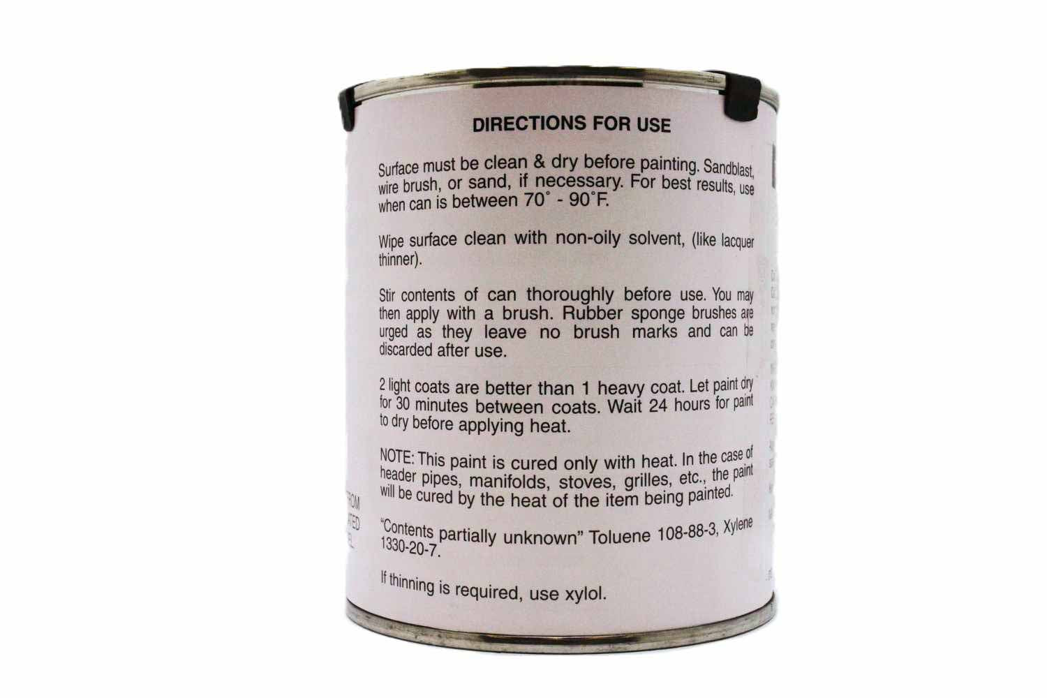 High Temperature Exhaust & Manifold Paint- Black