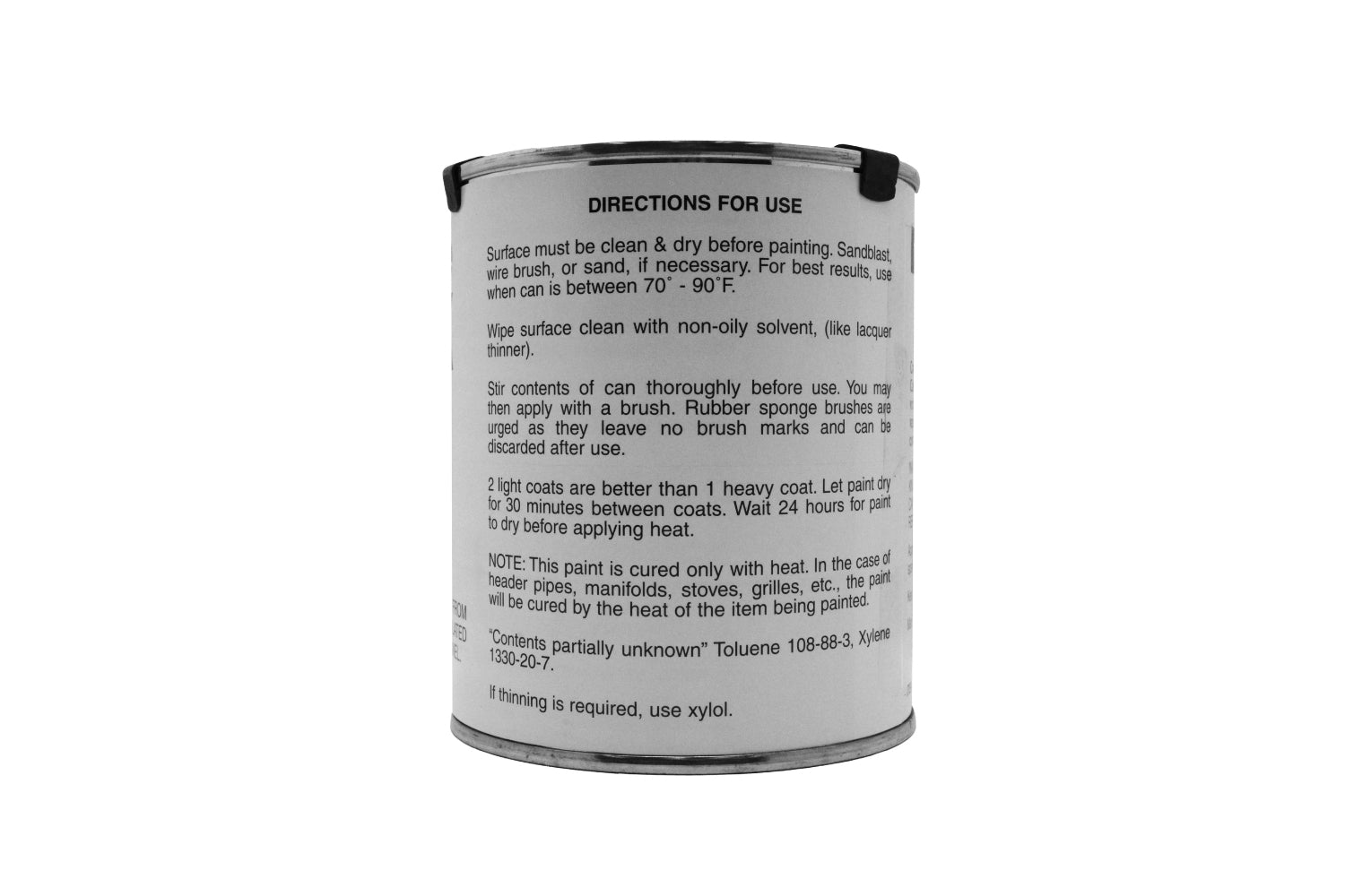 High Temperature Exhaust & Manifold Paint- Black