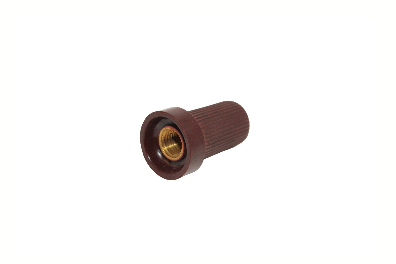 Solderless Screw Cap with Rajah Logo NOS