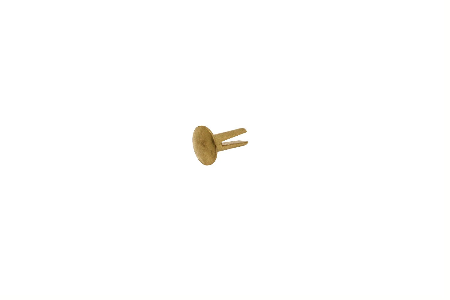 Spilt Rivets - Brass 9/64" Body diameter - .310" Head diameter