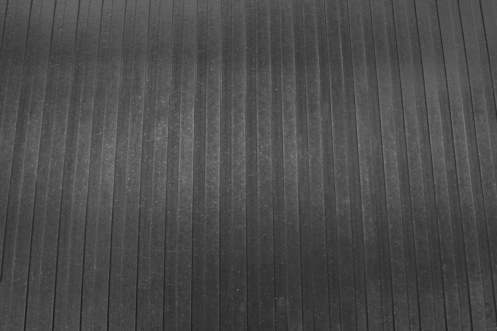 Flat Top Ribbed Mat- Rubber