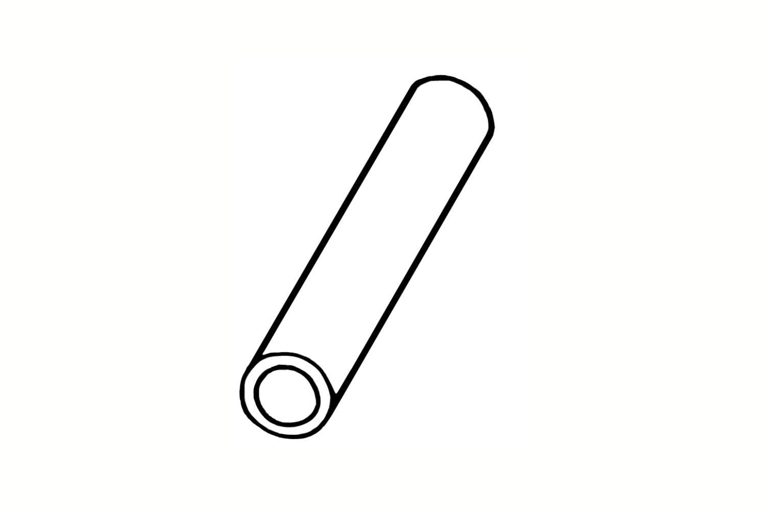 Tubing Rigid Brass - 95" length